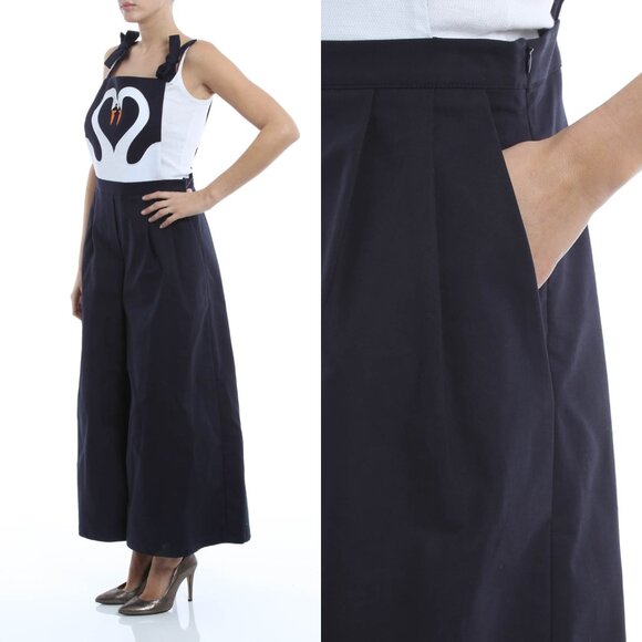 Vivetta Alberta Swans Stretch Cotton Jumpsuit – Size 38 - Picture 2 of 12